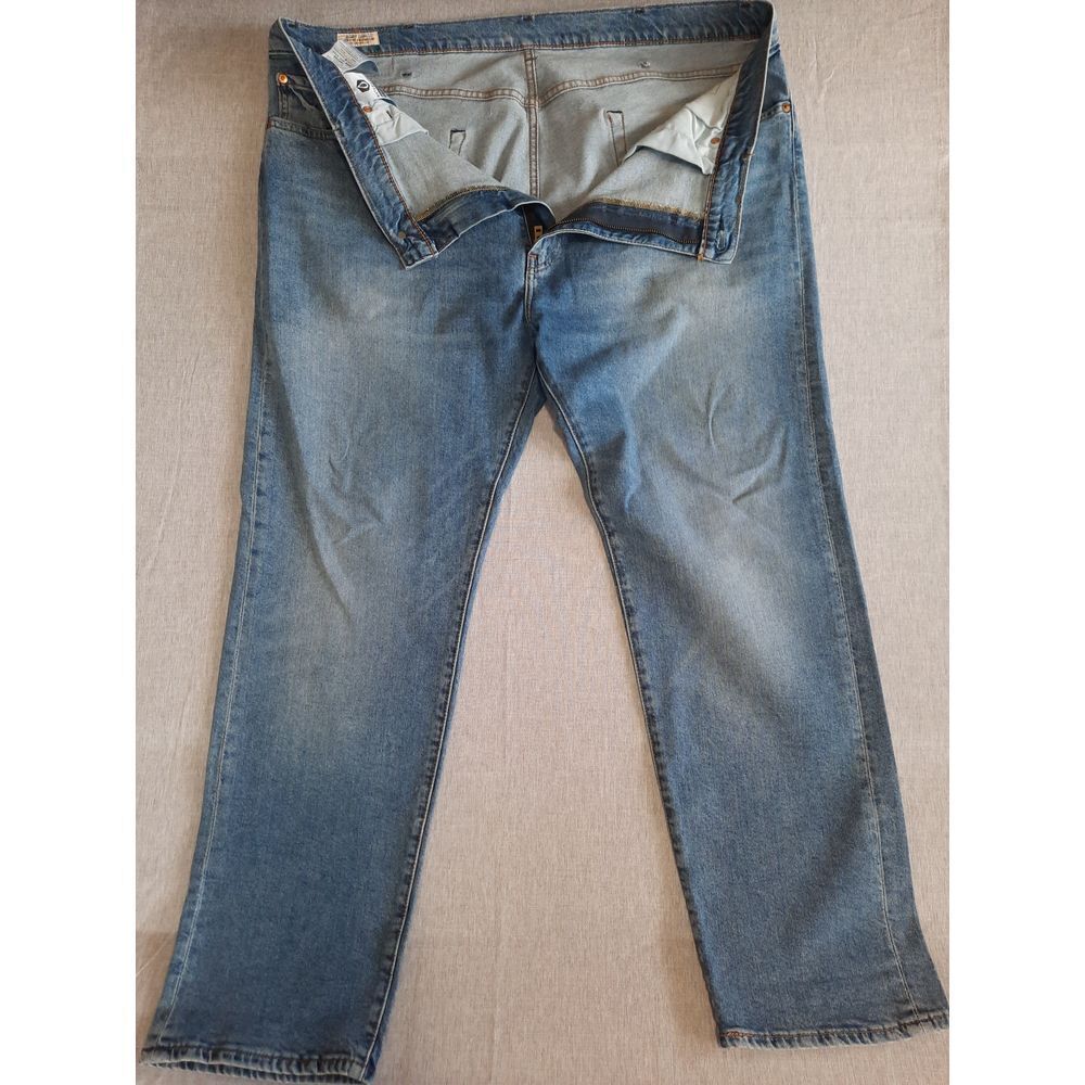 Levi Strauss & Co. Original Riveted Men's 42X30 Big E Blue Denim Jeans Red‎ Tab